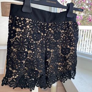 Lace shorts